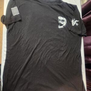 Black Graphic Men's T-Shirt Oda 5355